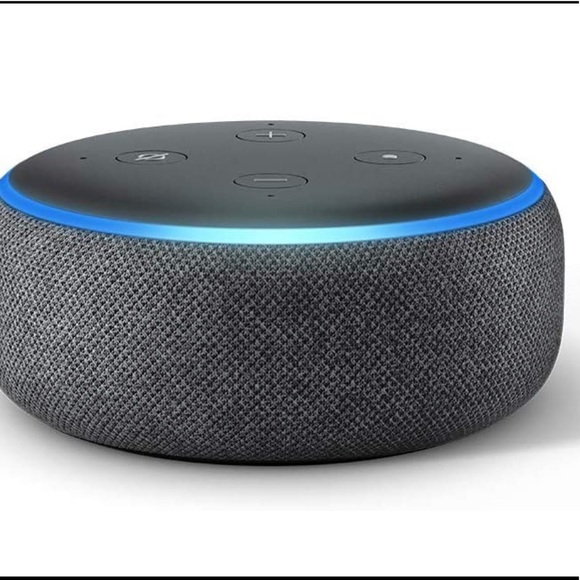 Echo Dot (3rd Gen, 2018 release) - Smart speaker with Alexa - Charcoal - Picture 1 of 6